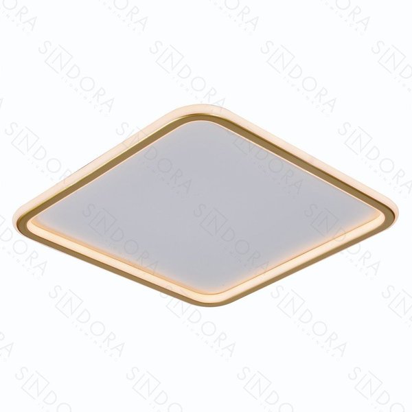 【blonded】 Plafon Dourado Sindora 59W LED Elegante - Lampdecor
