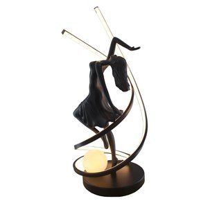 Abajur Tokio - Ouro Fosco C27xl19xh60cm - Led7w - 2700k - 700lm