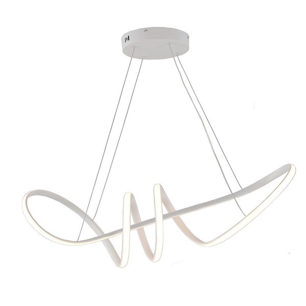 Luminária Strip 77x22xh22cm 41w 3000k 2 Metros De Cabo Branco