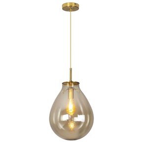 ハート１８０ Pendente Amora Ø30xa48cm 1xe27 Conhaque Starlux