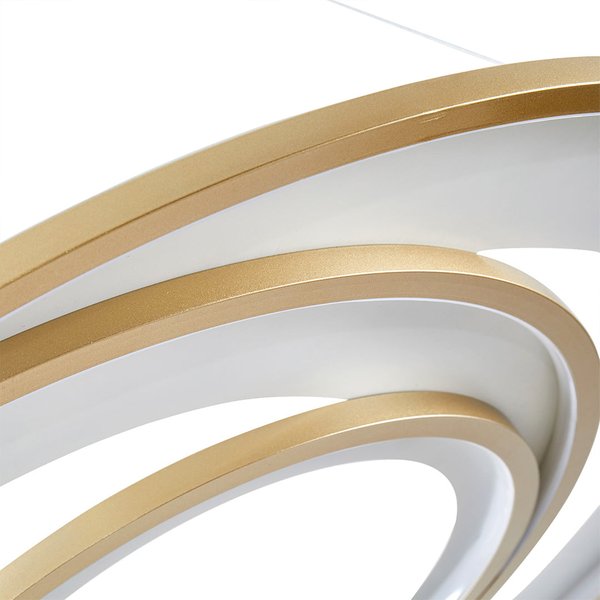 Pendente LED Zahal 3 Módulos Nordecor - Elegância e Sofisticação