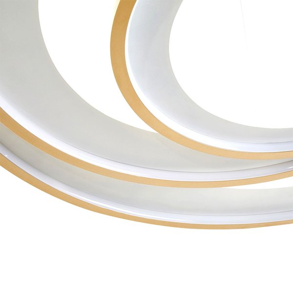 Pendente LED Zahal 3 Módulos Nordecor - Elegância e Sofisticação