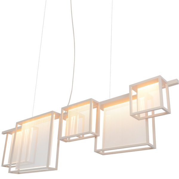 Metaldomado Lustre Pendente Almenara 185x45cm LED 3000K - Lampdecor